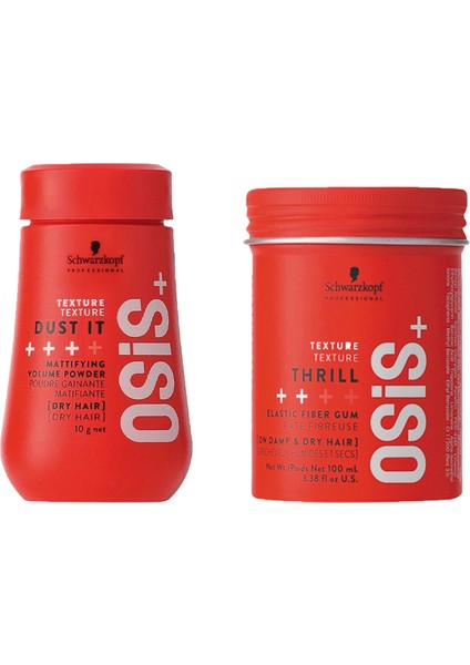 Dust It 10G Mat Pudra+Osis Thrill 100ML Lifli