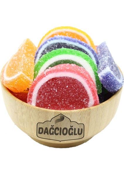 Karışık Meyve Aromalı Dilim Jöle 250 Gr