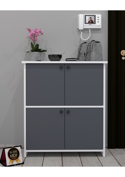 Torre 2 AYAKKABILIK,%100 Mdf,kolay Kurulum,çokamaçlı Dolap