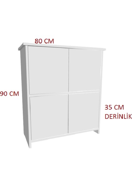 Torre 2 AYAKKABILIK,%100 Mdf,kolay Kurulum,çokamaçlı Dolap fırsatları