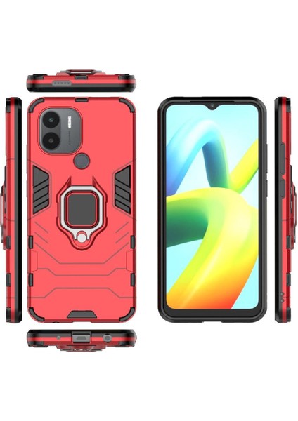 Halka Araba Montaj Kickstand Durumda Xiaomi Redmi A2 Artı Kickstand Askeri (Yurt Dışından)