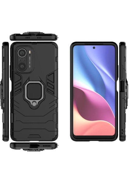 Halka Araç Montaj Kickstand Durumda Xiaomi Mi 11X Pro Kickstand Askeri (Yurt Dışından)