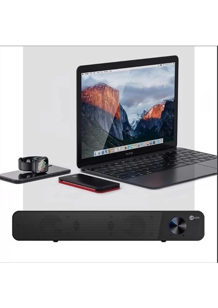 Bluetooth Kablolu Masaüstü Hoparlör Siyah DS111-BT modelleri