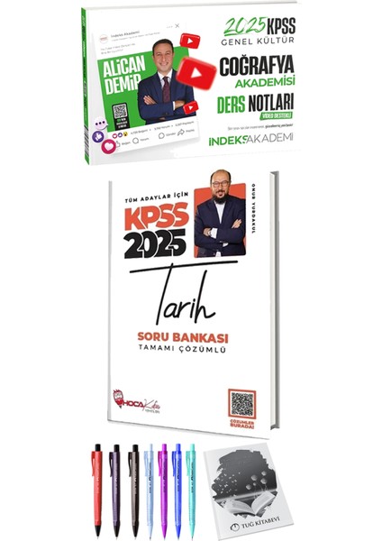 2025 Kpss Tarih Soru Bankası - 2025 Kpss Coğrafya Akademisi Video Ders Notları