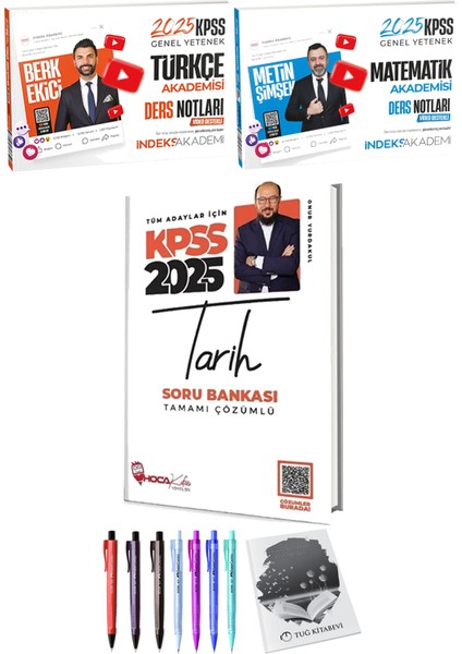 2025 Kpss Tarih Soru Bankası - 2025 Kpss Türkçe Matematik Akademisi Video Ders Notları