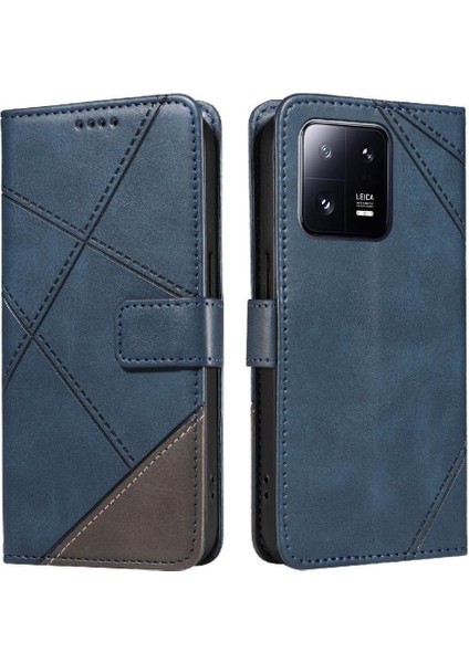 Xiaomi 13 Pro ve Elmas Telefon ile Kart Yuvası Yüksek Kalite Için Flip Case (Yurt Dışından)