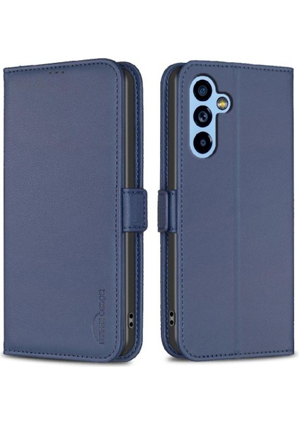 Samsung Galaxy A54 5g Manyetik Darbeye Tpu Iç Kabuk Pu Için Flip Case (Yurt Dışından)