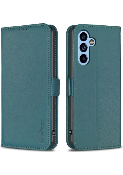 Samsung Galaxy A54 5g Manyetik Darbeye Tpu Iç Kabuk Pu Için Flip Case (Yurt Dışından)