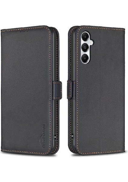 Samsung Galaxy A14 Için Flip Case 4g/5g Darbeye Tpu Iç Kabuk Pu Kart (Yurt Dışından)