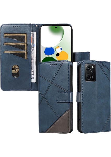 Xiaomi Poco X5 Pro 5g Için Flip Case ve Kart Yuvası Deri Telefon Koruma (Yurt Dışından)
