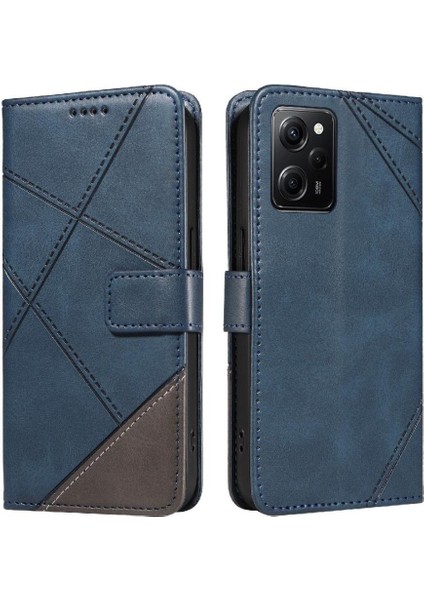 Xiaomi Poco X5 Pro 5g Için Flip Case ve Kart Yuvası Deri Telefon Koruma (Yurt Dışından)