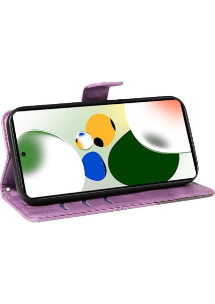 Xiaomi Poco X5 Pro 5g Için Flip Case ve Kart Yuvası Deri Telefon Koruma (Yurt Dışından)