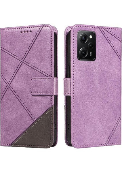 Xiaomi Poco X5 Pro 5g Için Flip Case ve Kart Yuvası Deri Telefon Koruma (Yurt Dışından)