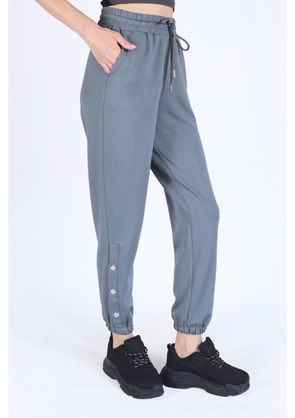 4281A Paça Çıtçıtlı Eşofman Antrasit fiyatları