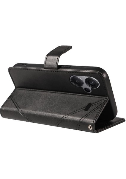 Xiaomi Redmi Not 13 Pro Artı 5g Için Flip Case ve Kart Yuvası Deri Telefon (Yurt Dışından)