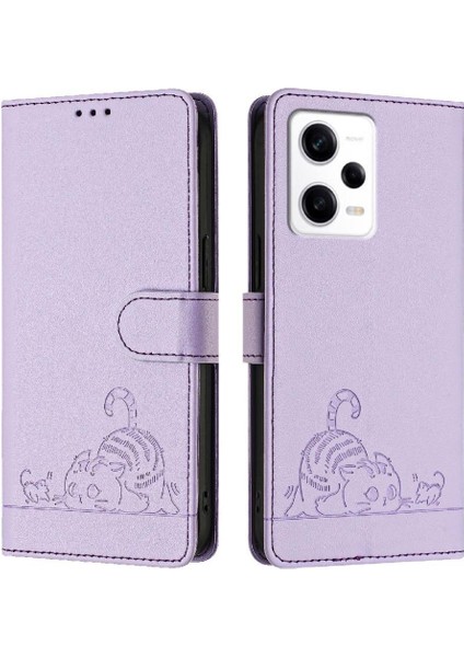 Xiaomi Redmi Için Not 12 Pro 5g Cüzdan Kapak Çevirin Kart Yuvası Tutucu (Yurt Dışından)