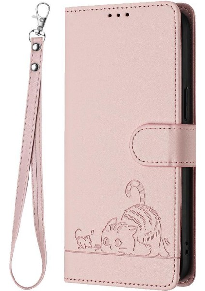 Xiaomi Poco X6 Neo 5g Kart Yuvası Tutucu Için Kickstand Cüzdan Flip Kedi (Yurt Dışından)