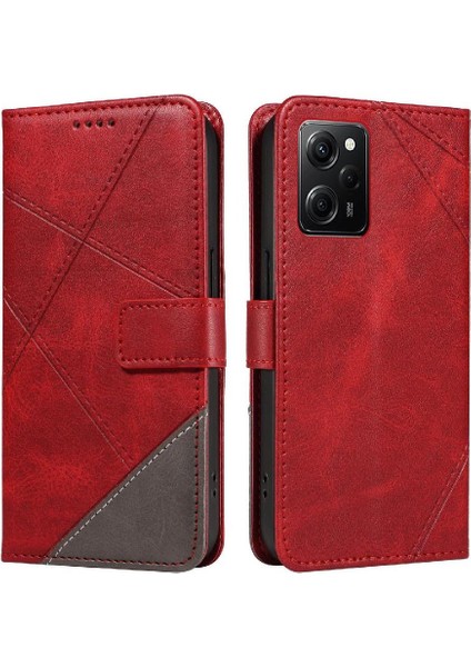 Xiaomi Poco X5 Pro 5g Için Flip Case ve Kart Yuvası Deri Telefon Koruma (Yurt Dışından)