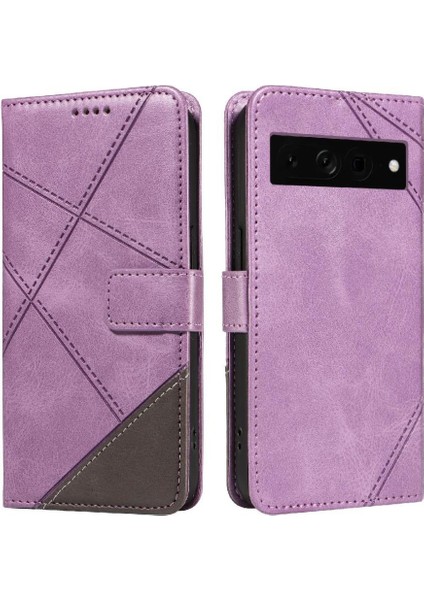 Google Pixel 7 Pro Deri Telefon Koruma Kılıfı ve Kart Için Flip Case (Yurt Dışından)