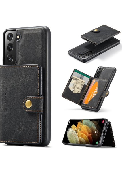 Samsung Galaxy S21 Fe Standı Ayrılabilir Manyetik Tasarım Kart Sahibi (Yurt Dışından)