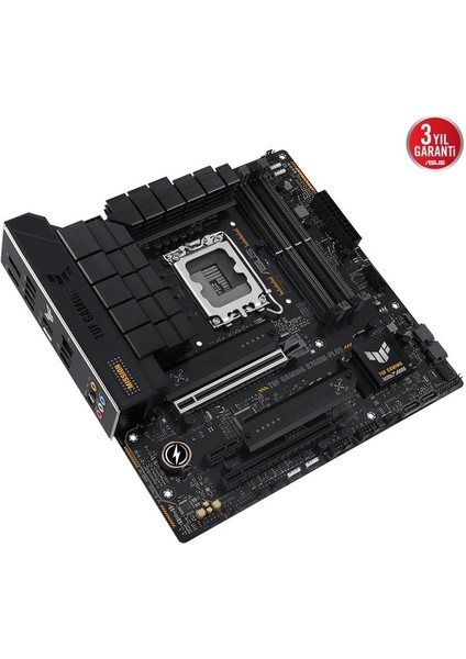 Tuf Gamıng B760M-PLUS Ddr5 7200MHZ 1xhdmı 1xdp 2xm.2 Matx 1700P (12. / 13. ve 14. Nesil Işlemci Uyumlu)