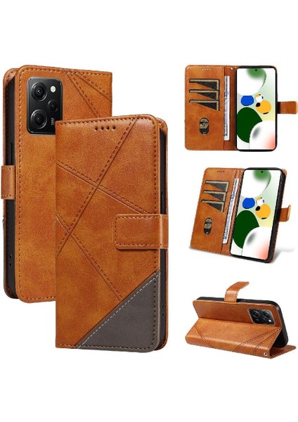Xiaomi Poco X5 Pro 5g Için Flip Case ve Kart Yuvası Deri Telefon Koruma (Yurt Dışından)