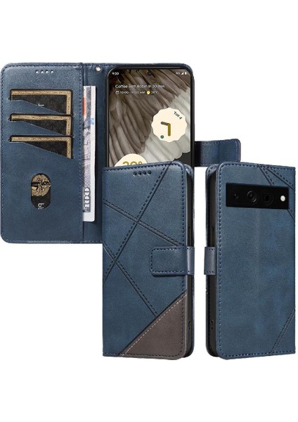 Google Pixel 7 Pro Deri Telefon Koruma Kılıfı ve Kart Için Flip Case (Yurt Dışından)