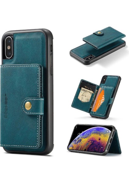 IPhone Için Kılıf X/xs Standı Ayrılabilir Manyetik Tasarım Cardholder Magsafe (Yurt Dışından)