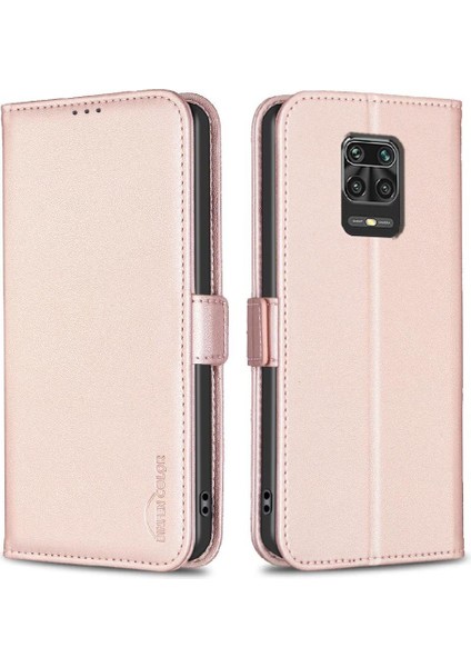 Xiaomi Redmi Not 9 Için Flip Case Pro Max Manyetik Kart Yuvaları Tutucu Pu (Yurt Dışından)