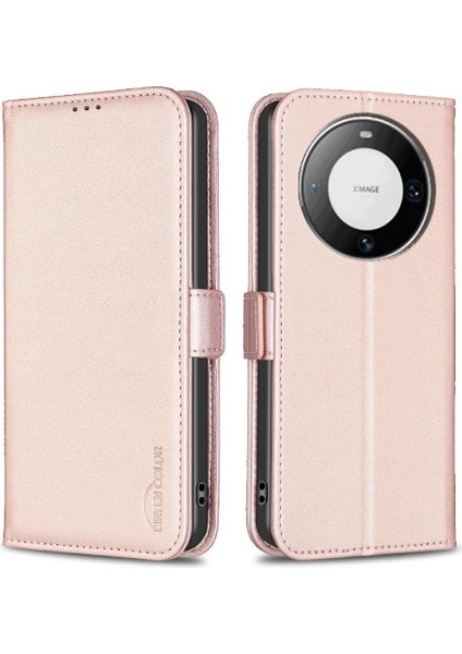 Huawe Mate 60 Pro Artı Darbeye Dayanıklı Tpu Iç Kabuk Manyetik Için Flip Case (Yurt Dışından)