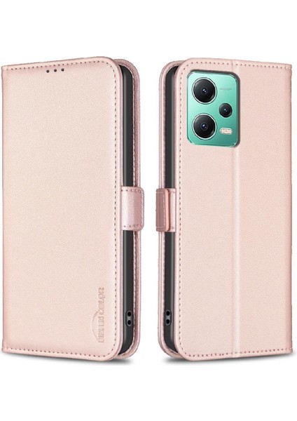 Xiaomi Redmi Not 12 Için Flip Case 5g Manyetik Kickstand Darbeye Tpu Pu (Yurt Dışından)