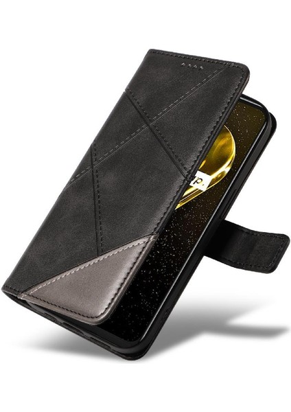 Elmas Dikiş Yüksek Kaliteli Deri Telefon ile Realme V20 Için Flip Case (Yurt Dışından) fiyatları