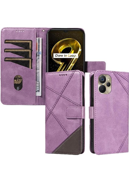Elmas Dikiş Yüksek Kaliteli Deri Telefon ile Realme V20 Için Flip Case (Yurt Dışından) indirimleri