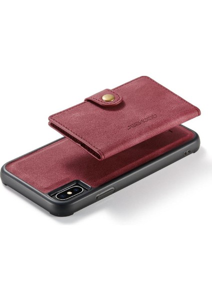 IPhone Için Kılıf X/xs Standı Ayrılabilir Manyetik Tasarım Cardholder Magsafe (Yurt Dışından)