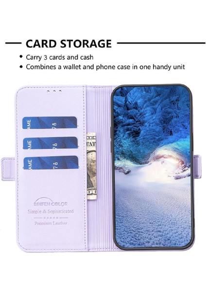 Xiaomi Redmi Not 11 Için Flip Case 4g Kickstand Manyetik Kart Yuvaları Tutucu (Yurt Dışından)