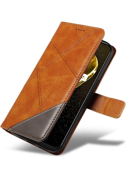 Elmas Dikiş Yüksek Kaliteli Deri Telefon ile Realme V20 Için Flip Case (Yurt Dışından) fırsatları