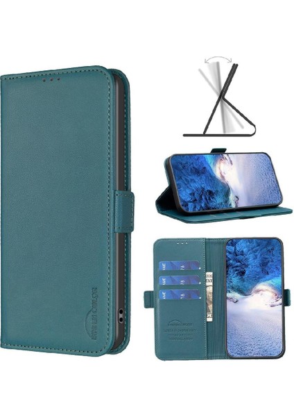 Xiaomi Redmi Not Için Flip Case 13 Pro Artı Kart Yuvaları Tutucu Pu Deri (Yurt Dışından)