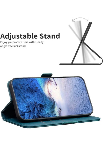 Xiaomi Redmi Not Için Flip Case 13 Pro Artı Kart Yuvaları Tutucu Pu Deri (Yurt Dışından)