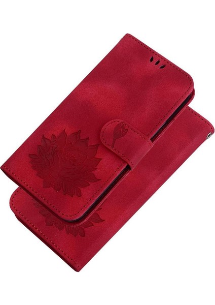 Samsung Galaxy M34 5g Kabartma Lotus Çiçek Kickstand Cüzdan Için Flip Case (Yurt Dışından) fırsatları