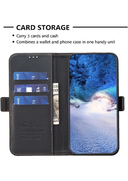 Xiaomi Redmi Not 12 Için Flip Case 5g Manyetik Kickstand Darbeye Tpu Pu (Yurt Dışından)