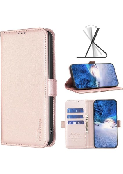 Xiaomi Redmi Not 12 Için Flip Case 4g Pu Deri Cüzdan Kart Yuvaları Tutucu (Yurt Dışından)
