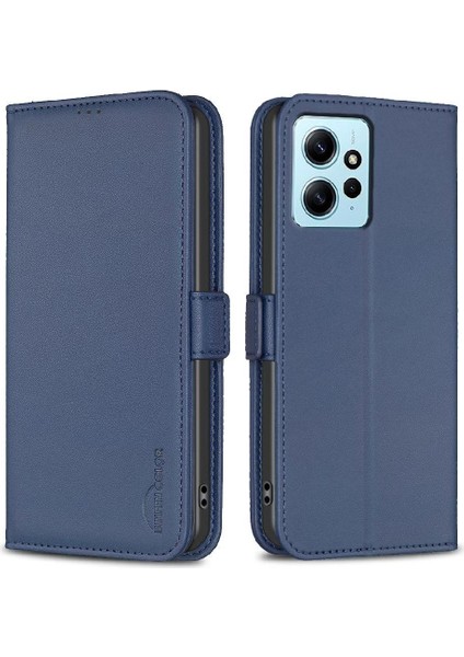 Xiaomi Redmi Not 12 Için Flip Case 4g Pu Deri Cüzdan Kart Yuvaları Tutucu (Yurt Dışından)