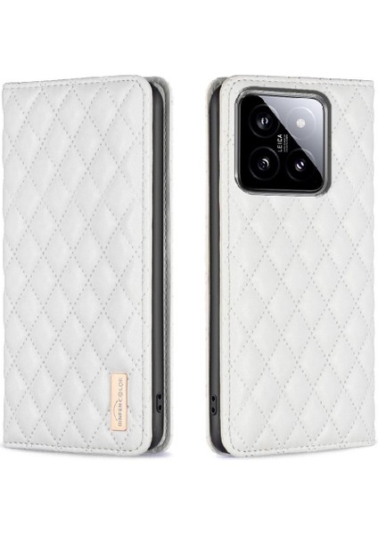 Xiaomi 14 Tam Koruma Cüzdan Darbeye Dayanıklı Manyetik Kapatma Için Flip Case (Yurt Dışından)