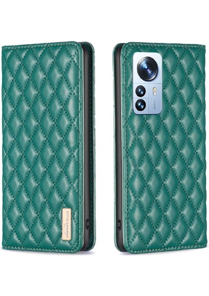 Xiaomi 12 Pro Cüzdan Tam Koruma Manyetik Kapatma Kartı Için Flip Case (Yurt Dışından)