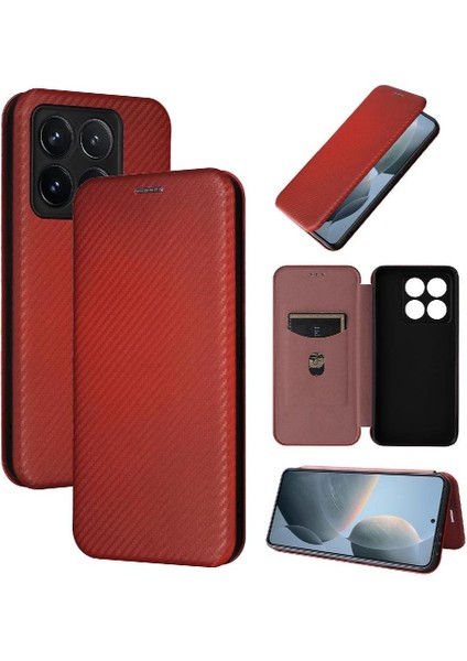 Xiaomi 14T Kart Ekleme Kart Tutucu ile Tam Koruma Için Flip Case (Yurt Dışından)