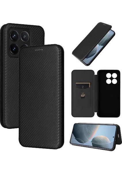 Xiaomi 14T Kart Ekleme Kart Tutucu ile Tam Koruma Için Flip Case (Yurt Dışından)