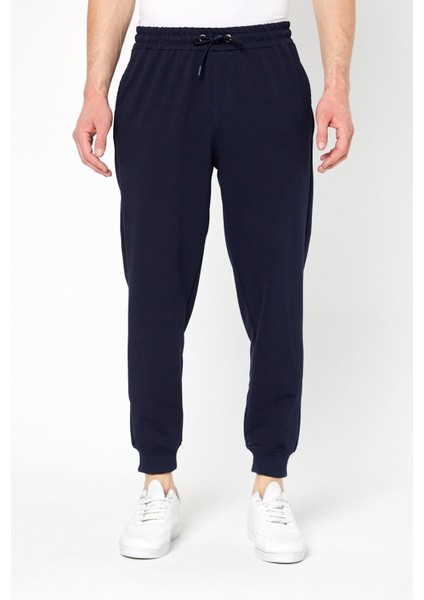 Jogger Fit Erkek Lacivert Eşofman Altı