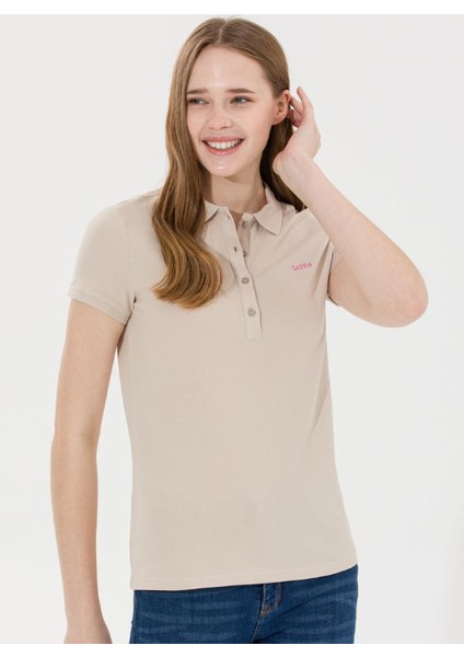 Kadın Taş Basic Tişört 50266348-VR049