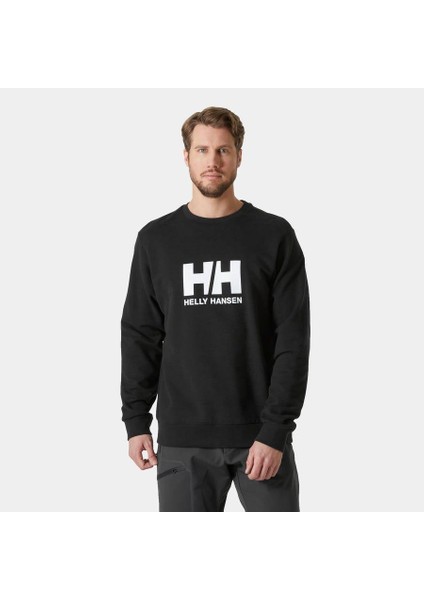 Hh Logo Crew 2.0 Sweatshırt HHA.30395-BLACK