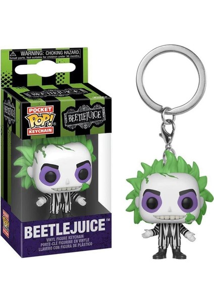 Pocket Pop Beetlejuice - Beetlejuice Anahtarlık